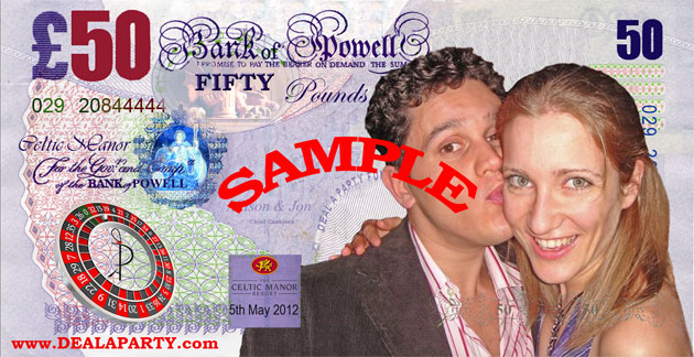 Powell - Jonathan & Allison - Wedding Reception Fun Casino, Celtic Manor - Newport